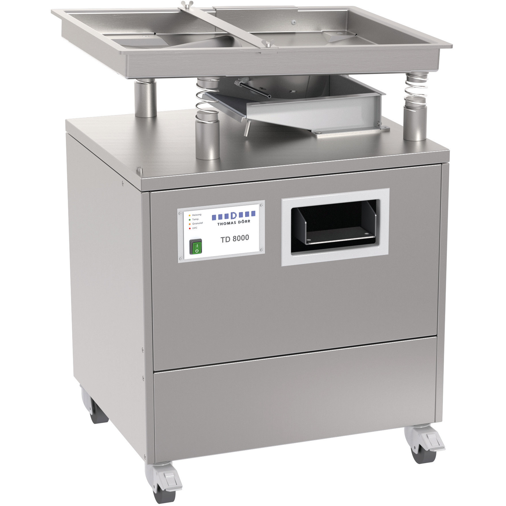 NEU: Besteckpoliermaschine TD 8000 Fill&Go,